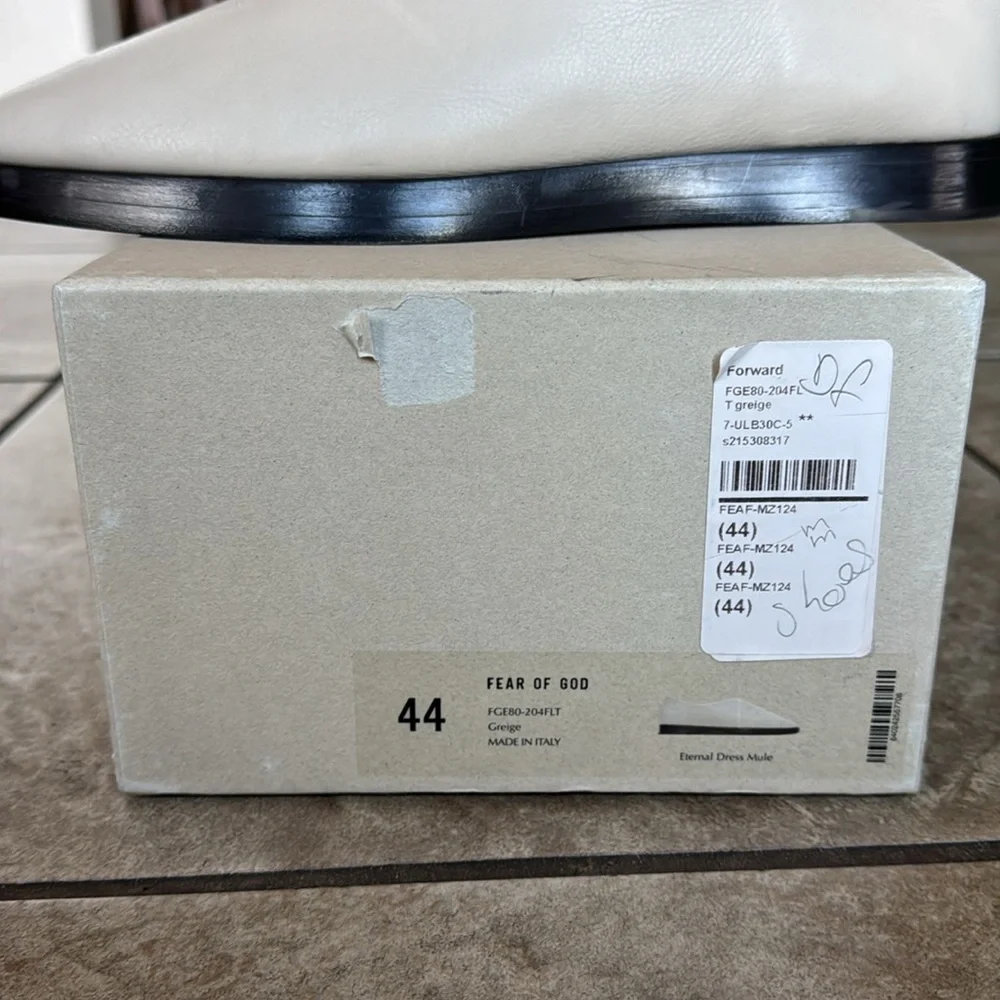 Fear Of God Eternal Dress Mule Shoes - Picture 12 of 13